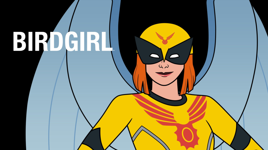 Kerri Strug recorded and episode of BirdGirl at Allusion Studios
